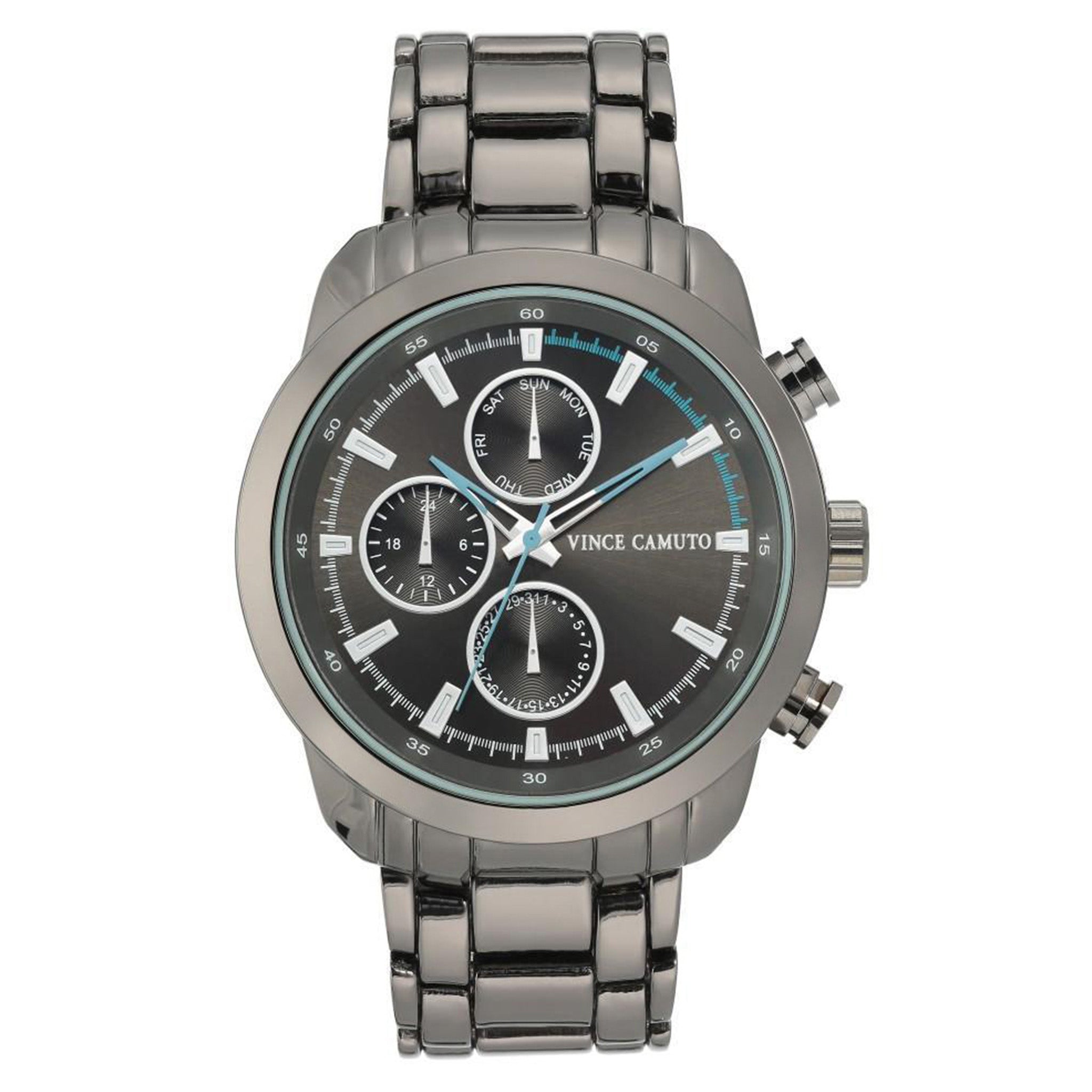 Vince Camuto Gun Steel Grey Steel Men's Watch - VC1133GNGN