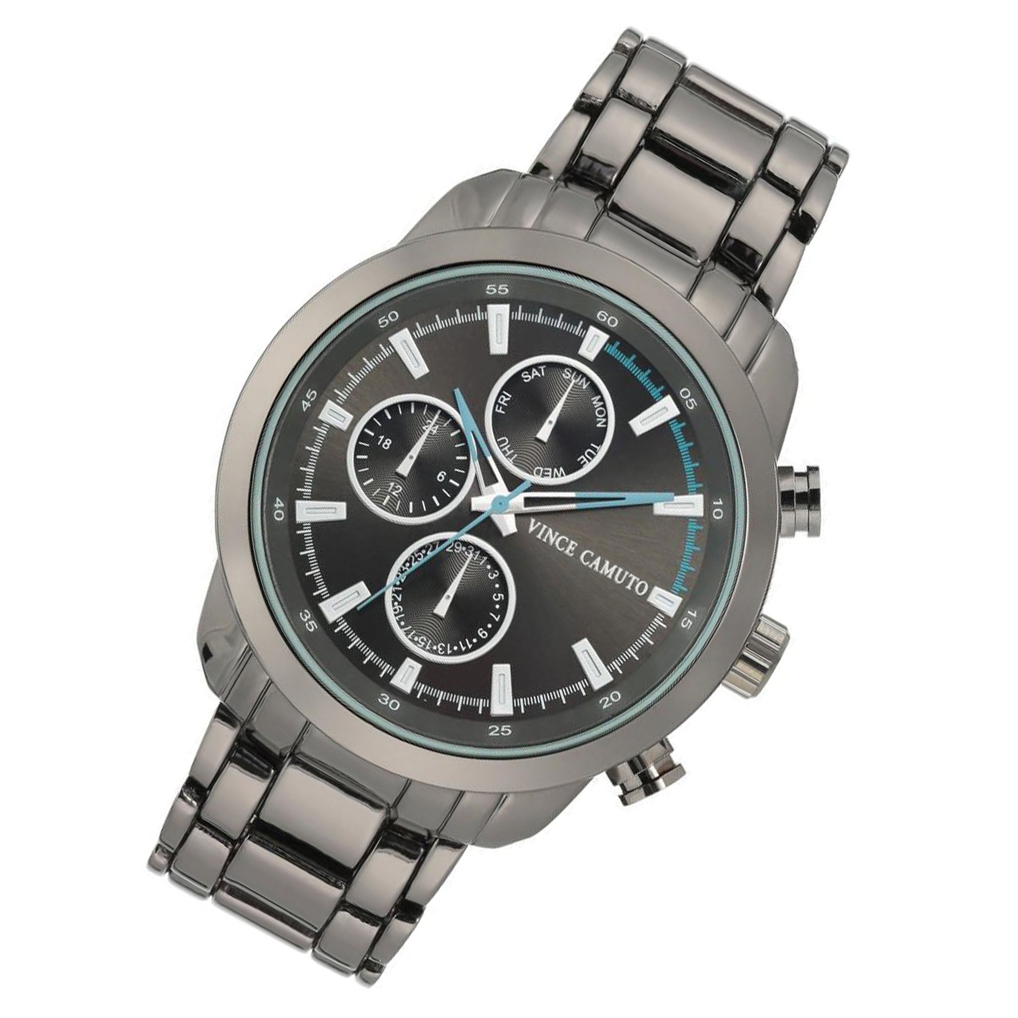 Vince Camuto Gun Steel Grey Steel Men's Watch - VC1133GNGN