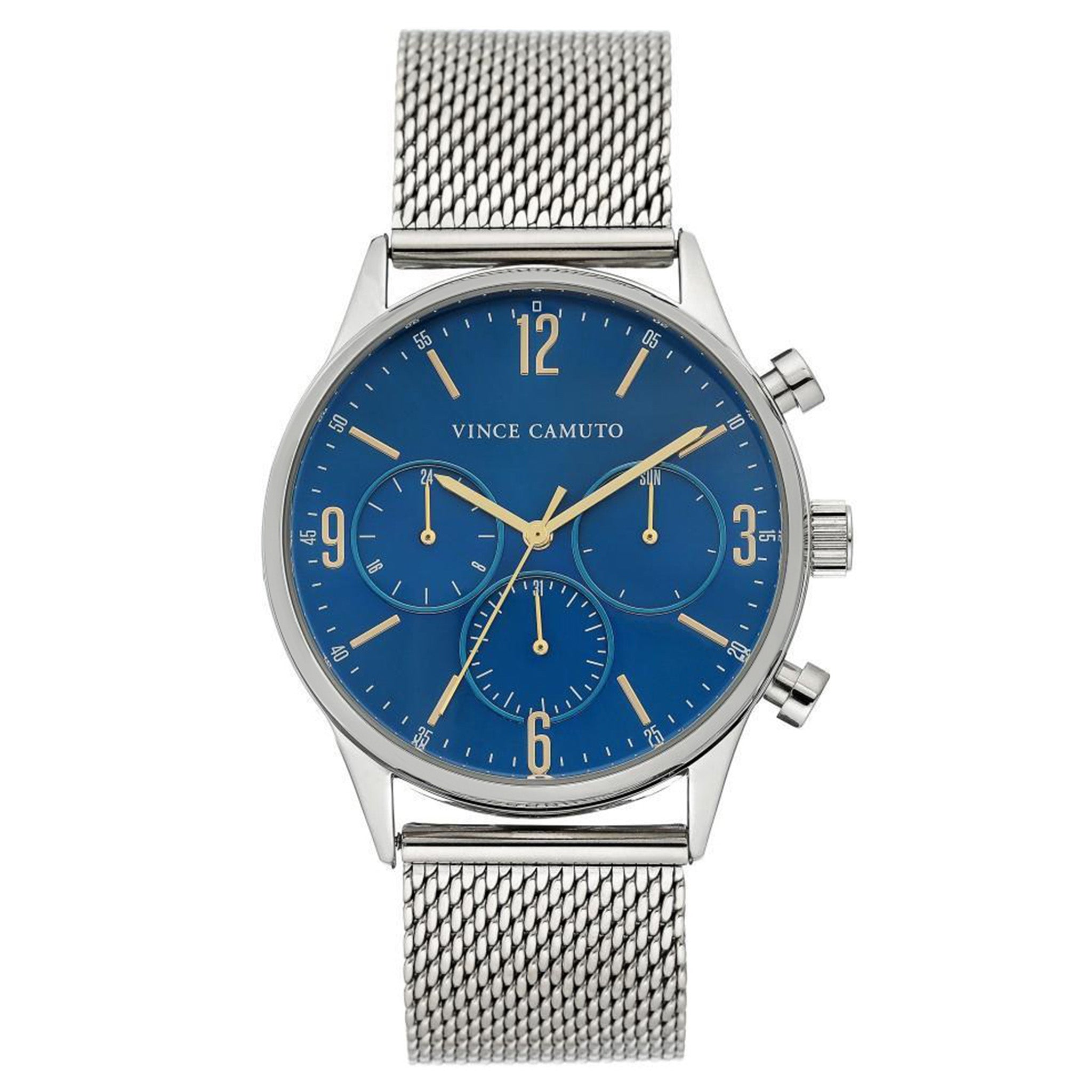 Vince Camuto Silver Mesh Men's Watch - VC1134BLSV