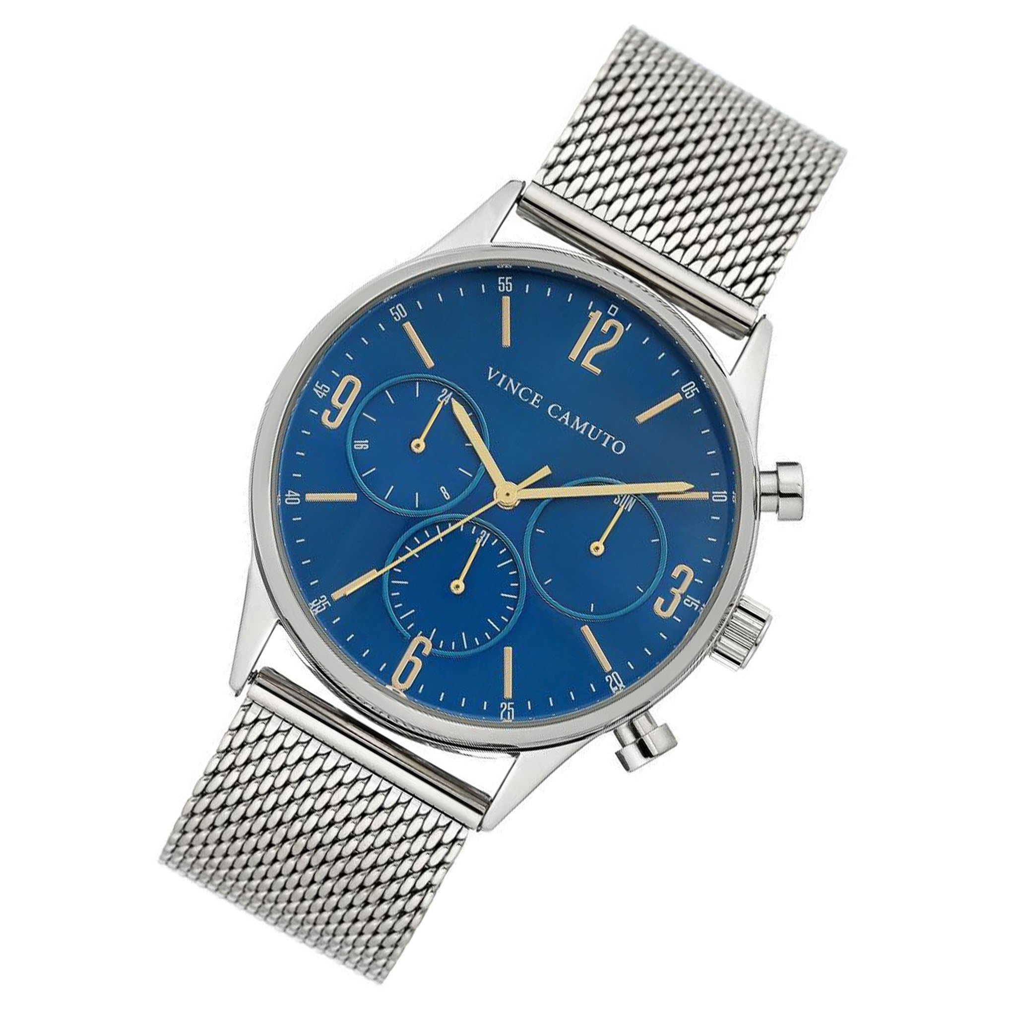 Vince Camuto Silver Mesh Men's Watch - VC1134BLSV