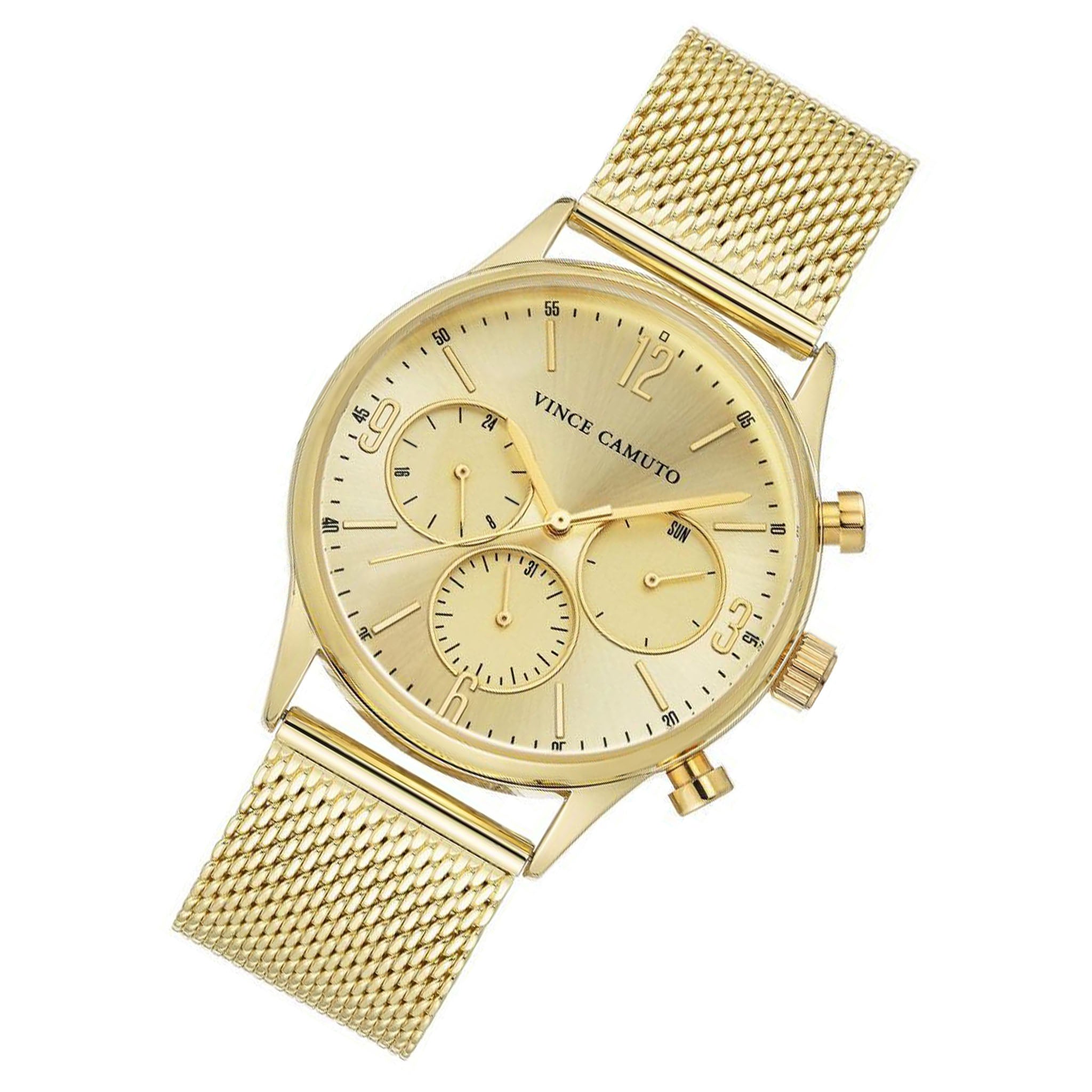 Vince Camuto Gold Mesh Men's Watch - VC1134CHGP