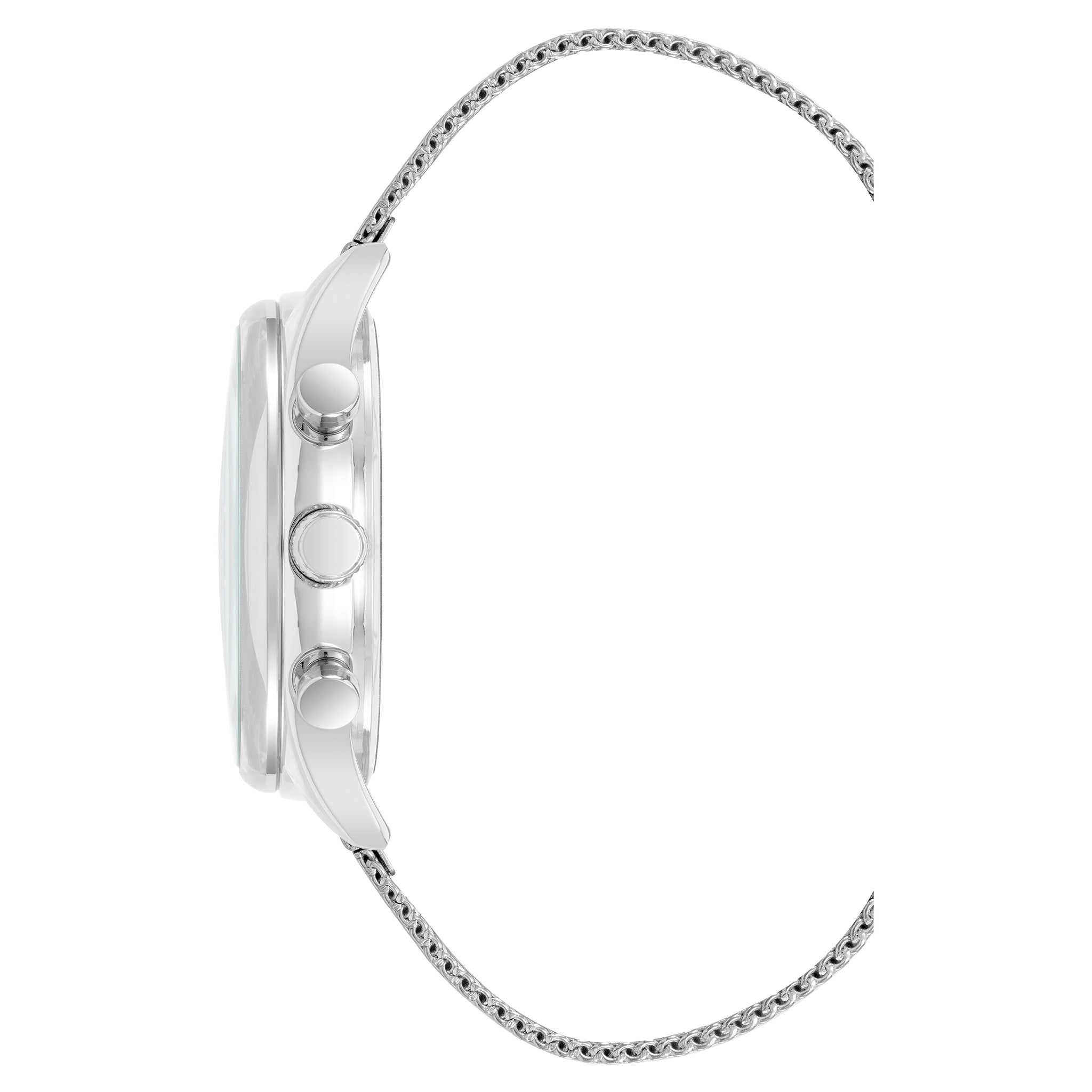 Vince Camuto Silver Mesh Multi-function Men's Watch - VC1134WTSV