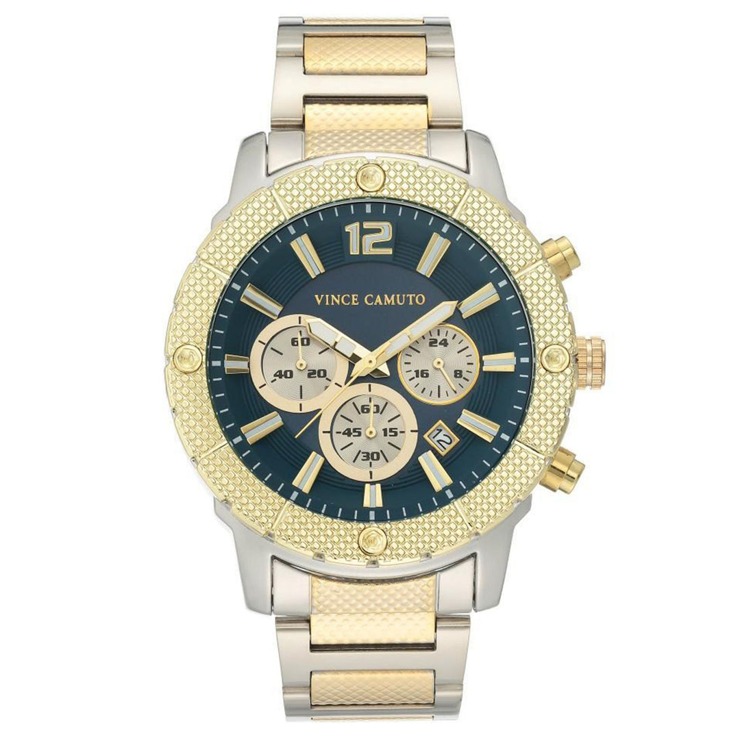 Vince Camuto Two-Tone Steel Men's  Watch - VC1136NVTT