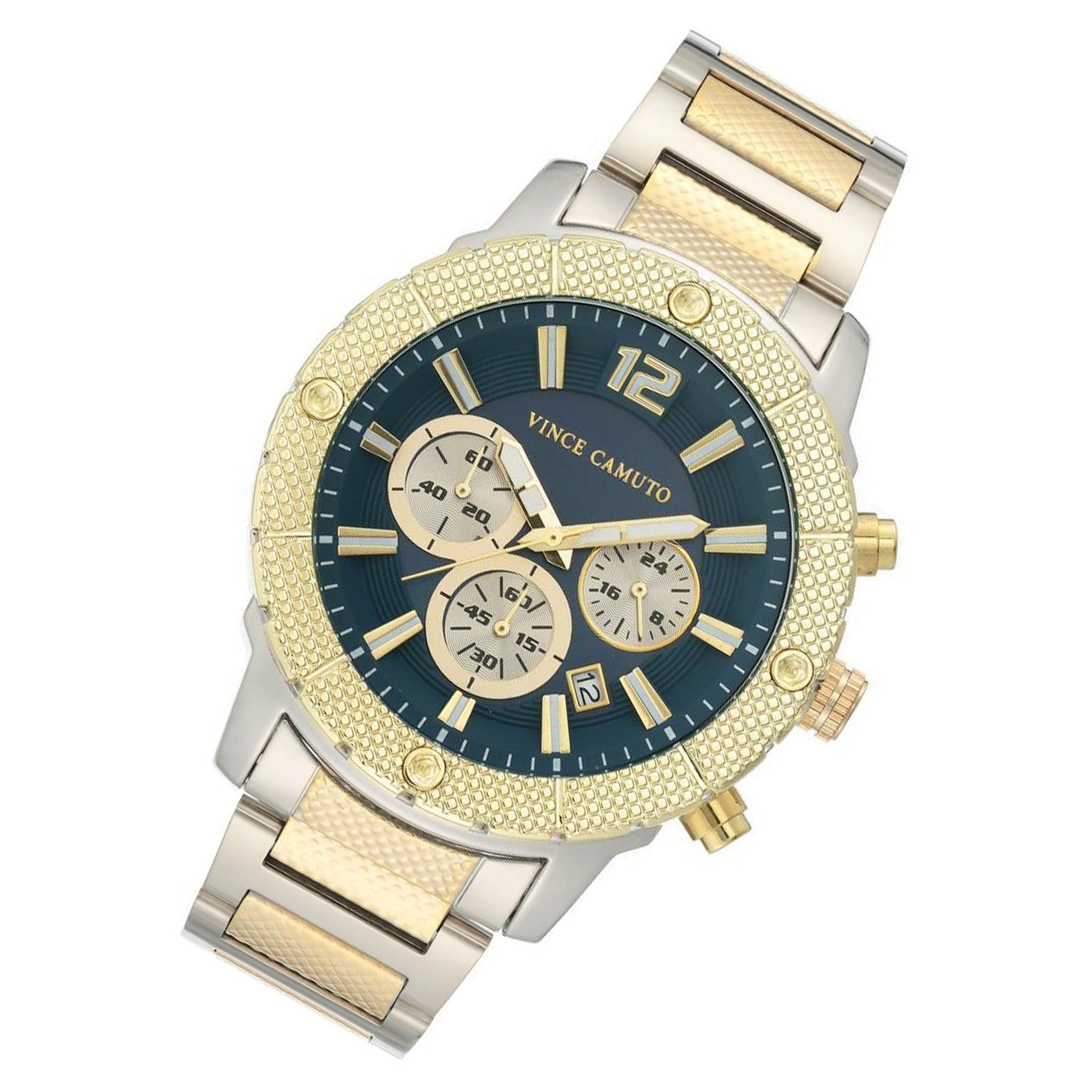 Vince Camuto Two-Tone Steel Men's  Watch - VC1136NVTT
