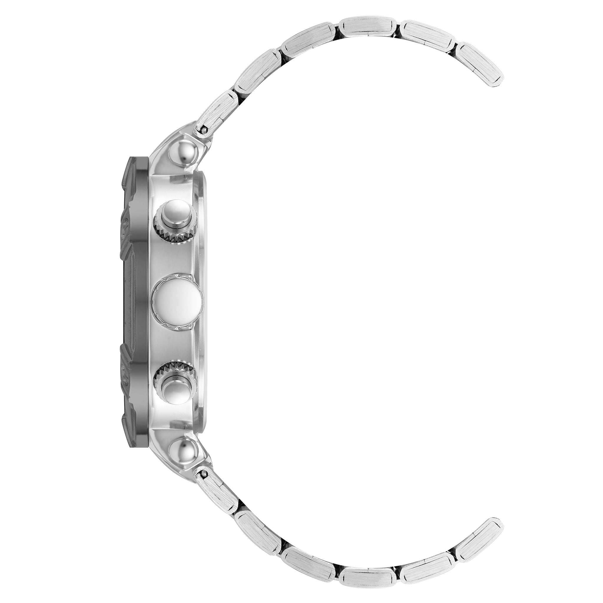 Vince Camuto Silver Steel Grey Dial Multi-function Men's Watch - VC1137GYTT