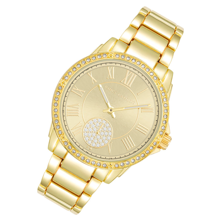 Vince Camuto Gold Band Women's Watch - VC5360CHGP