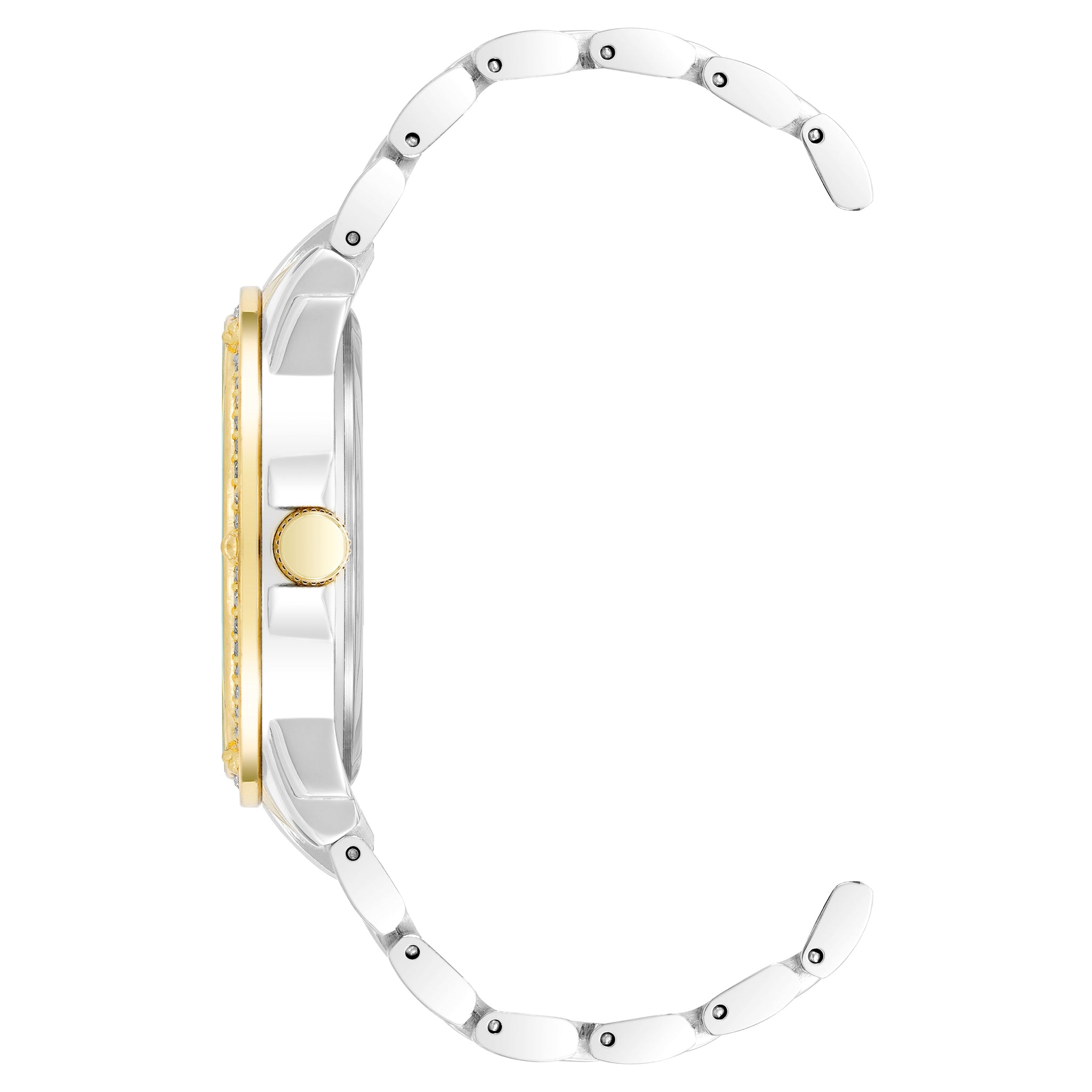 Vince Camuto Two-Tone Gold Band White Dial Women's Watch - VC5361WTTT