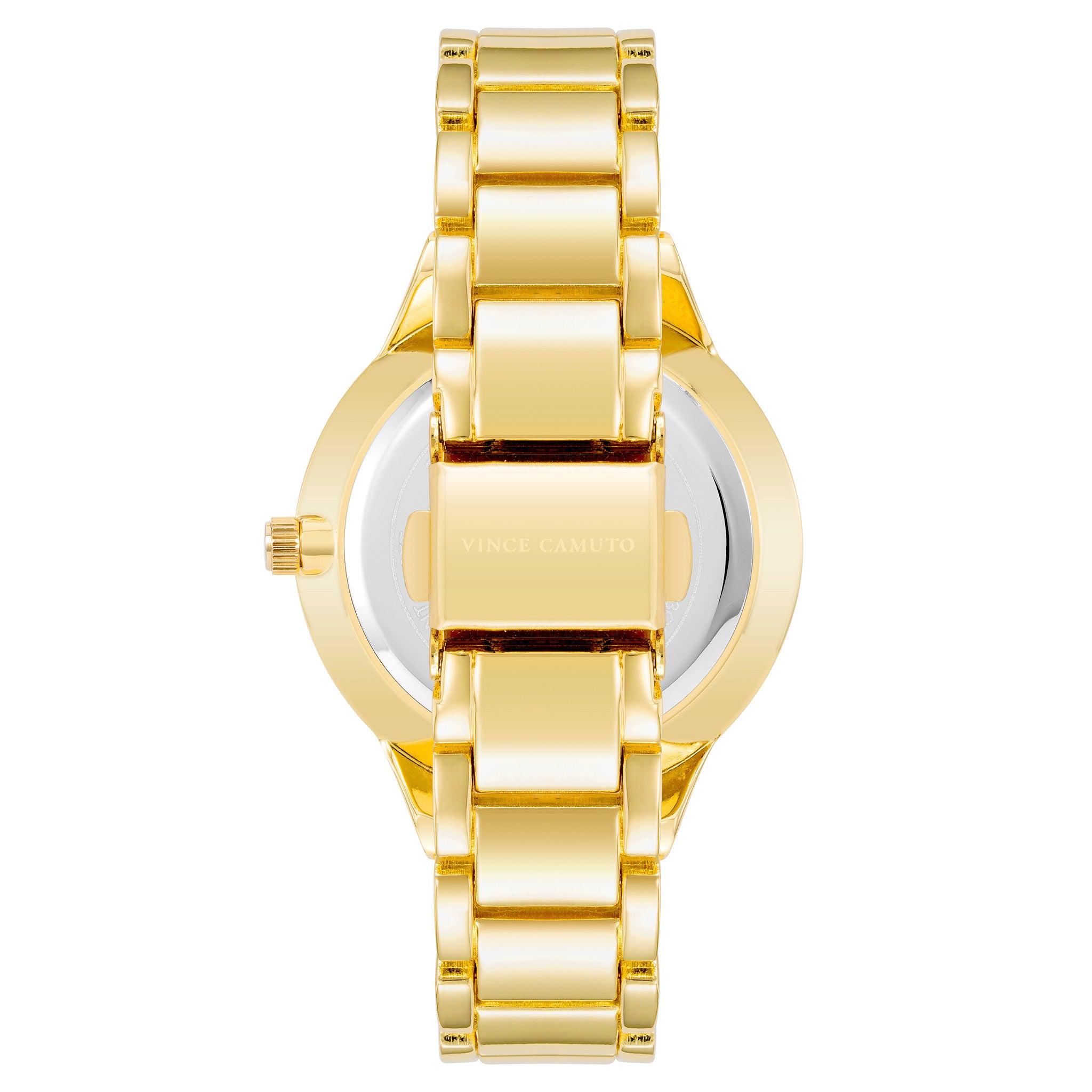 Vince Camuto Gold Band Champagne Dial Women's Watch - VC5383CHGP