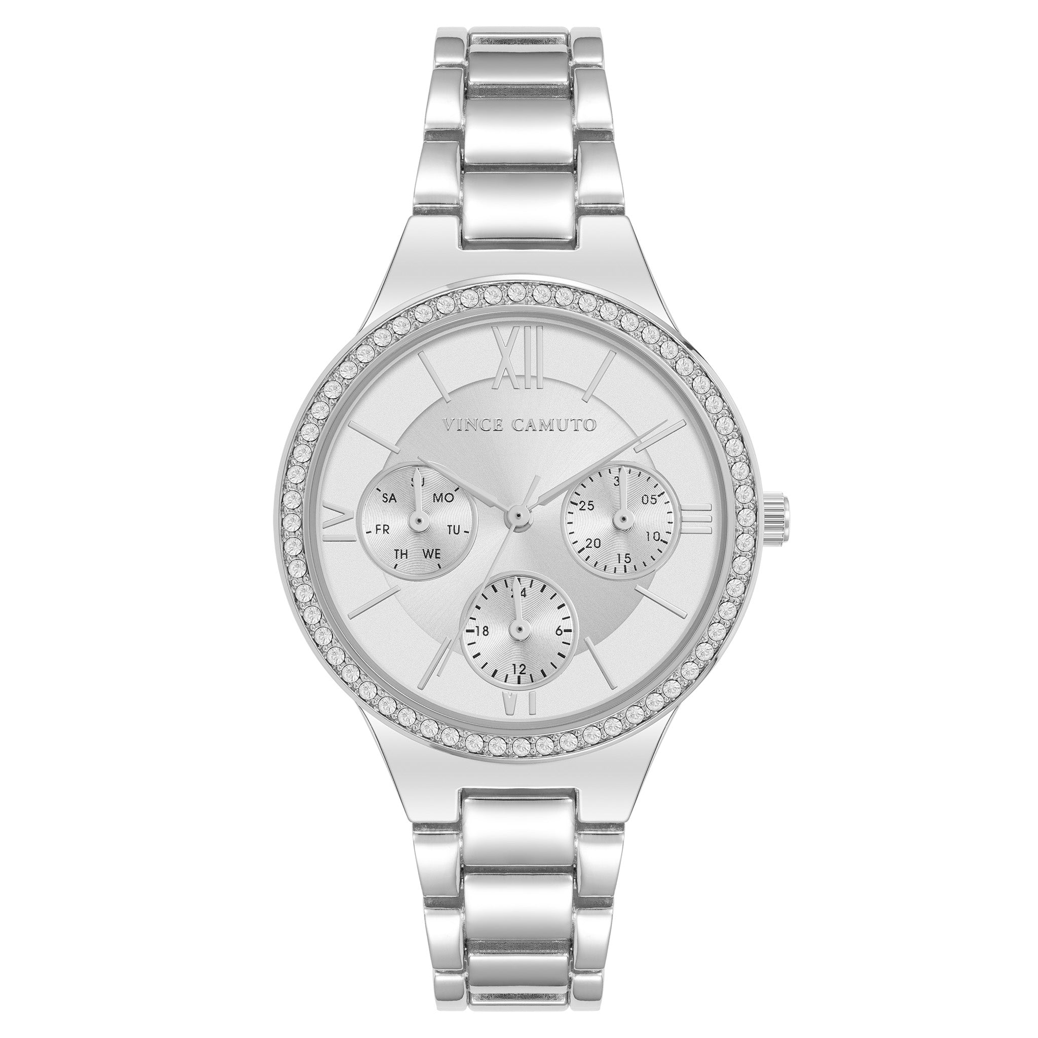 Vince Camuto Silver Band Women's Watch - VC5383WTSV – The Watch Factory ...