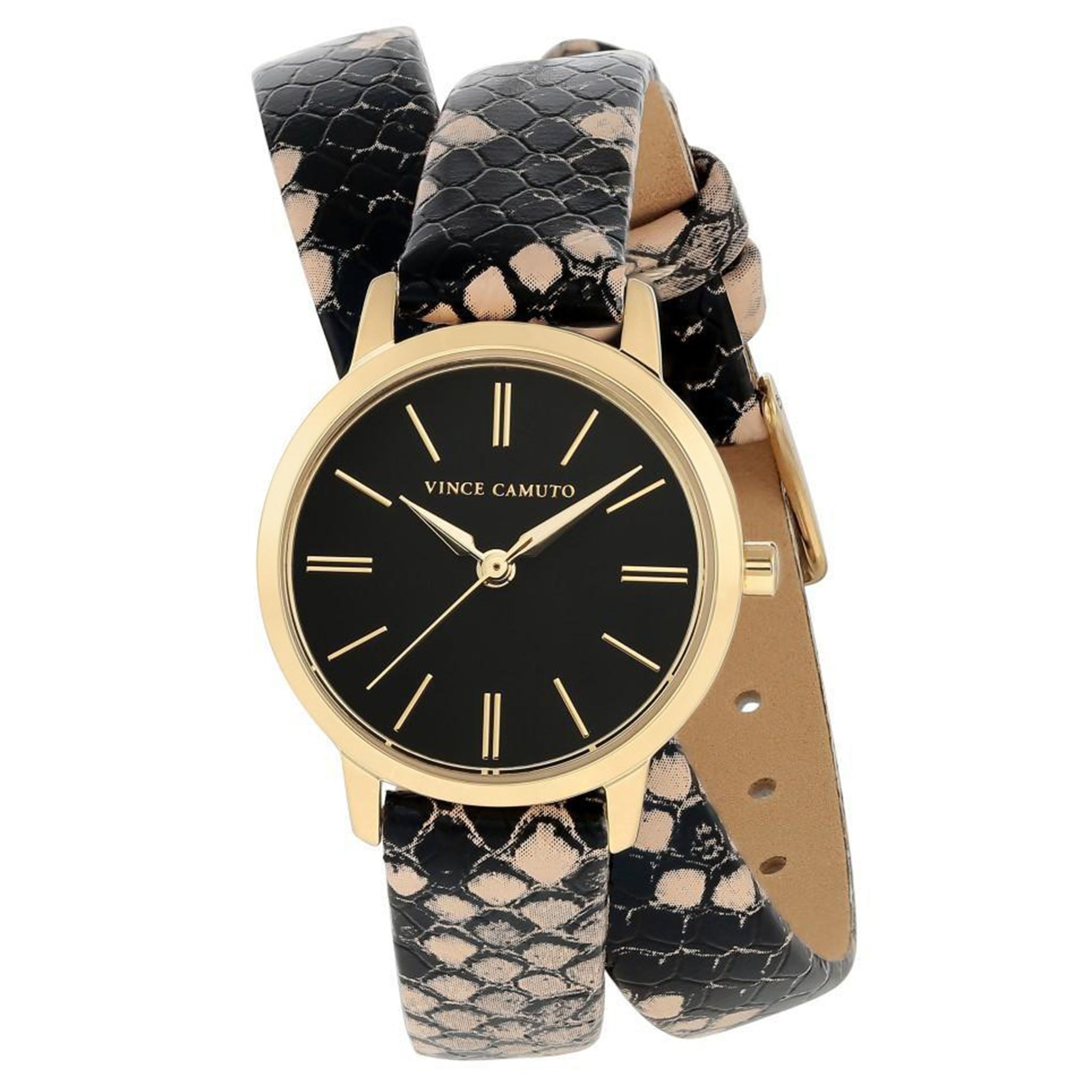 Vince Camuto Vegan Leather Women's Watch - VC5398BKCR