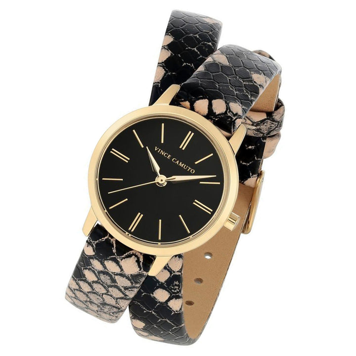 Vince Camuto Vegan Leather Women's Watch - VC5398BKCR