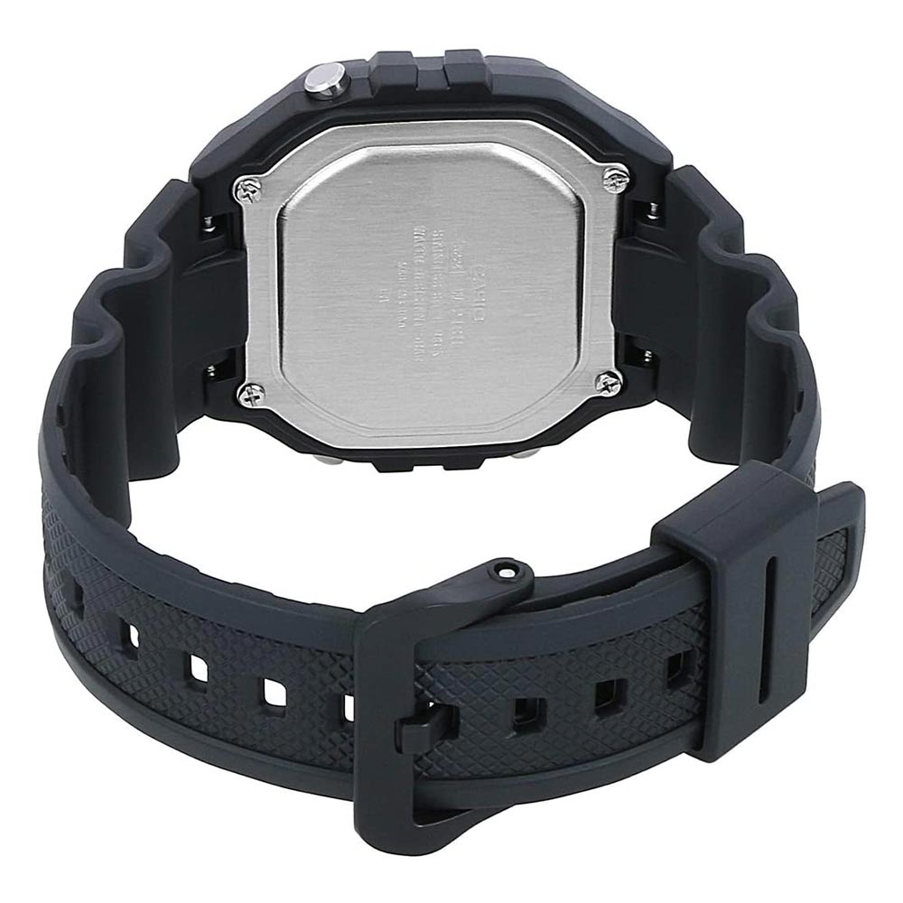 Casio Illuminator Black Resin Digital Unisex Watch - W218H-1A