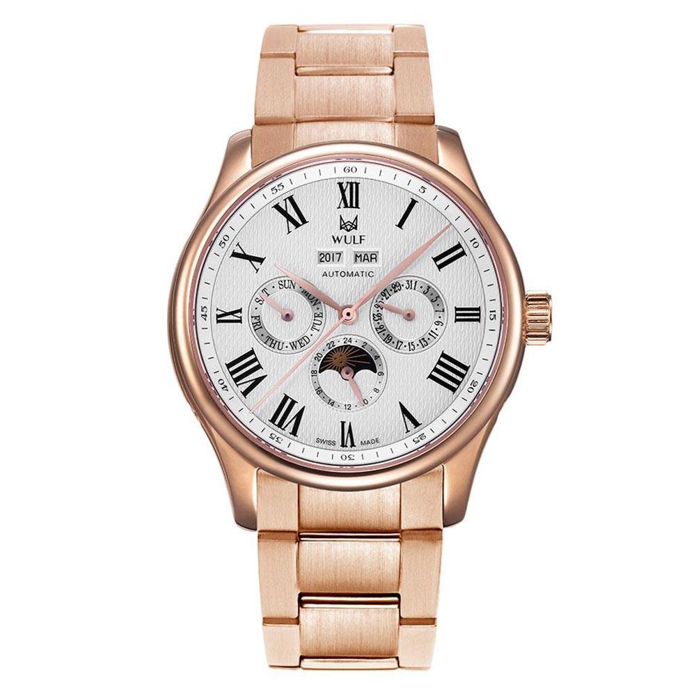 WULF Lycan-X Rose Gold  Automatic Men's Watch - WF03.02M