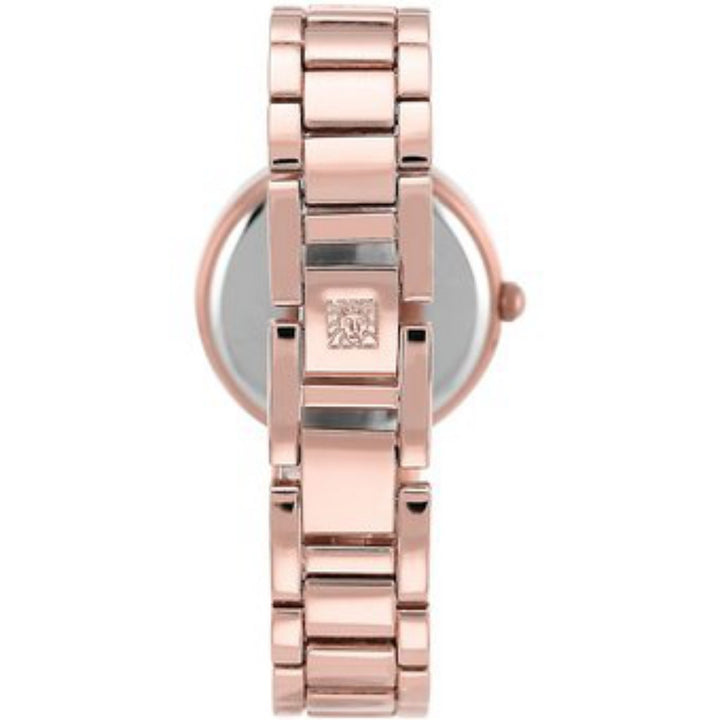 Anne Klein Diamond Rose Gold Steel Women's Watch - AK1362RGRG