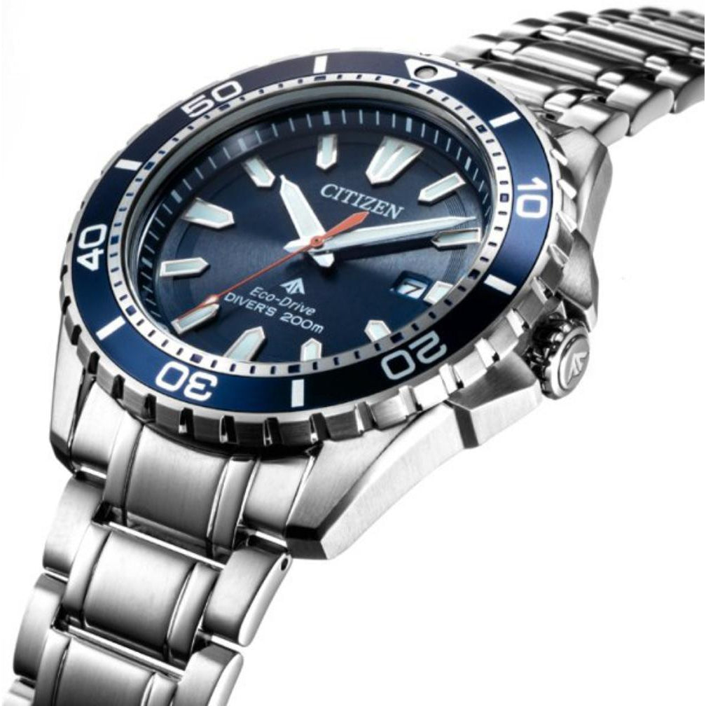 Citizen Promaster Marine Gents Eco-Drive Stainless Steel Diver Men's Watch - BN0191-80L