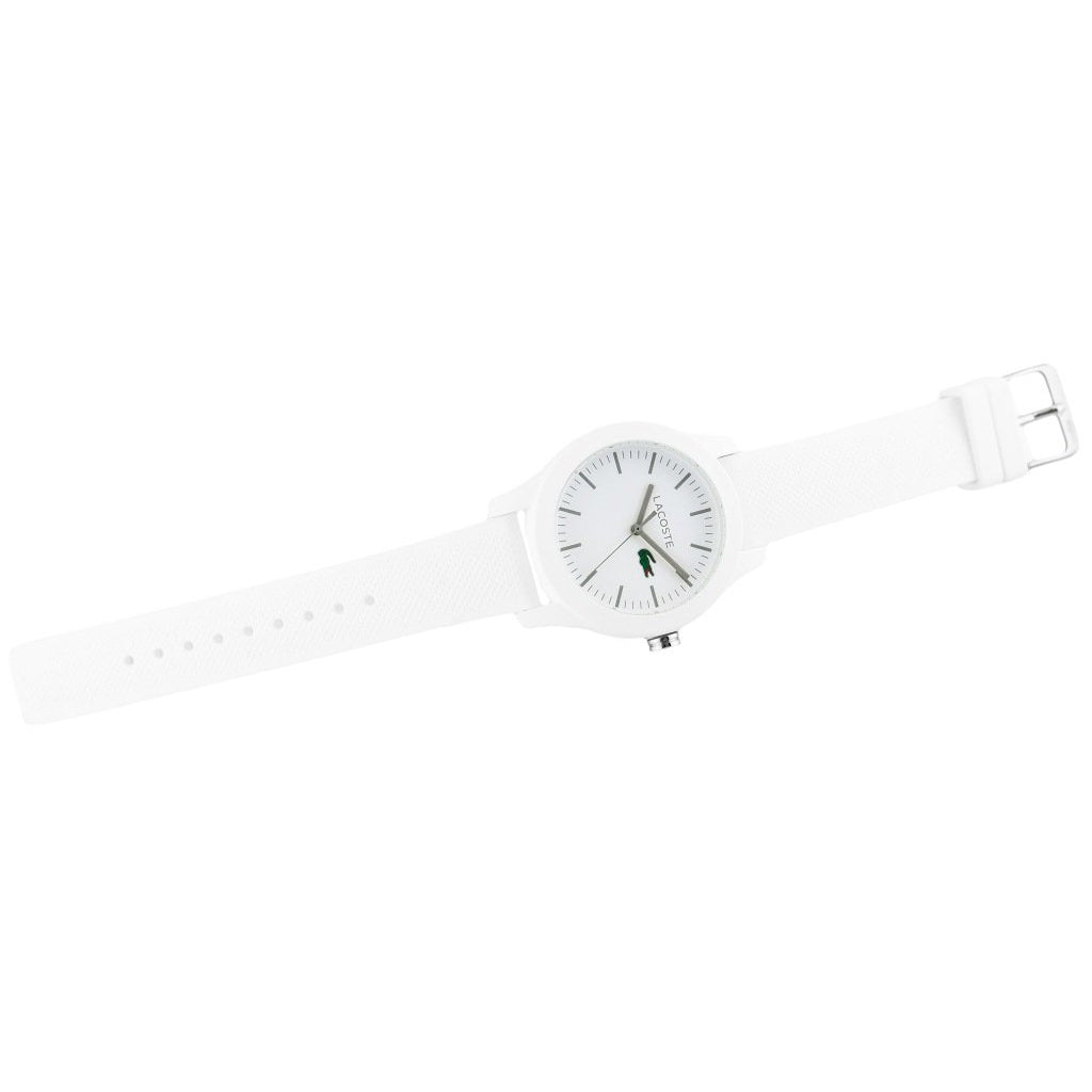 Lacoste The .12.12 White Silicone Ladies Watch - 2000954
