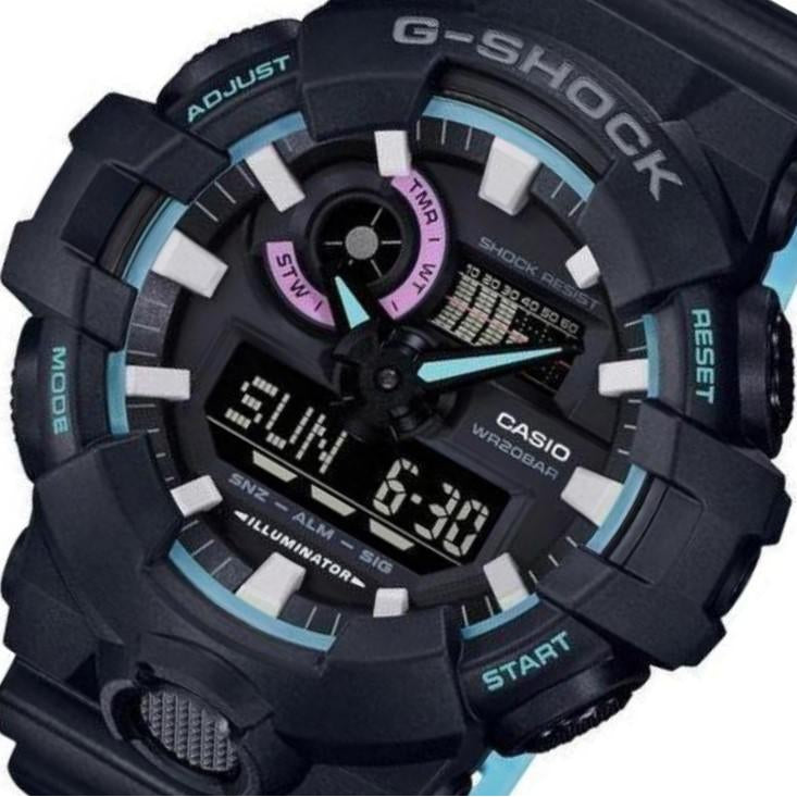 Casio G-SHOCK Duo Chrono Men's Watch - GA700PC-1A