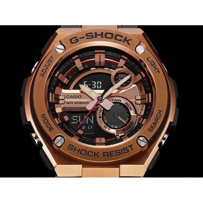 Casio G SHOCK G STEEL Duo Chrono Men s Watch GST210B 4A The Watch Factory Australia