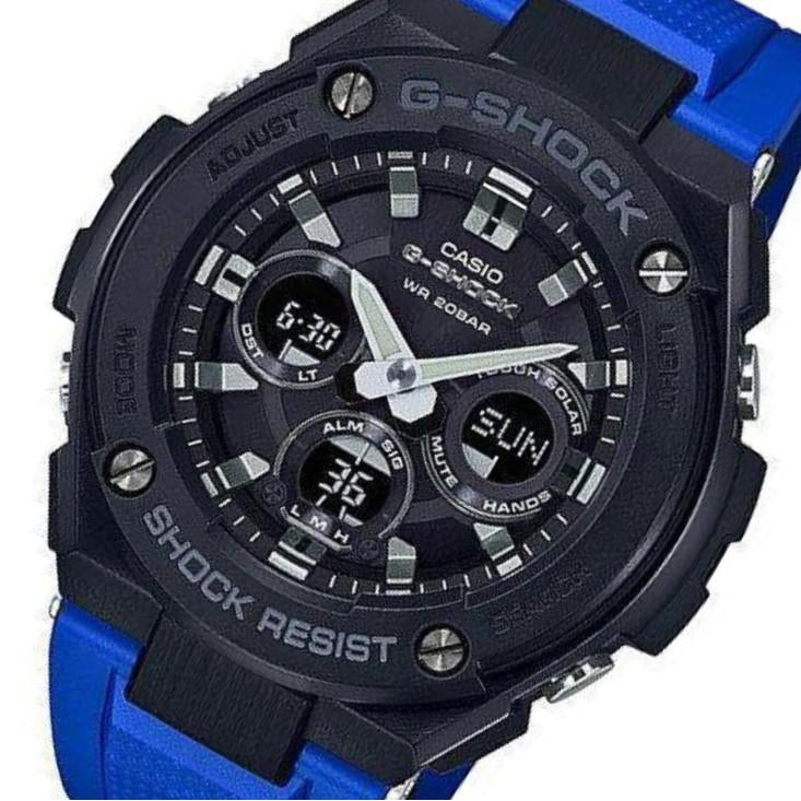 Casio G-SHOCK G-STEEL Duo Chrono Men's Watch - GSTS300G-2A1