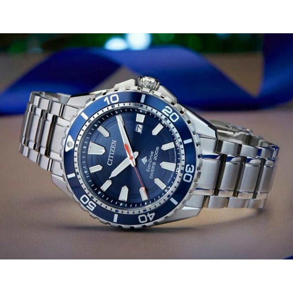 Citizen Promaster Marine Gents Eco-Drive Stainless Steel Diver Men's Watch - BN0191-80L