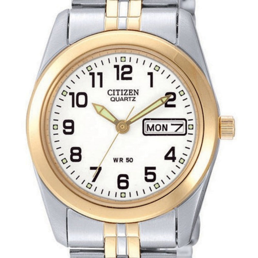Citizen Ladies Two-Tone Steel Watch - EQ0514-57A