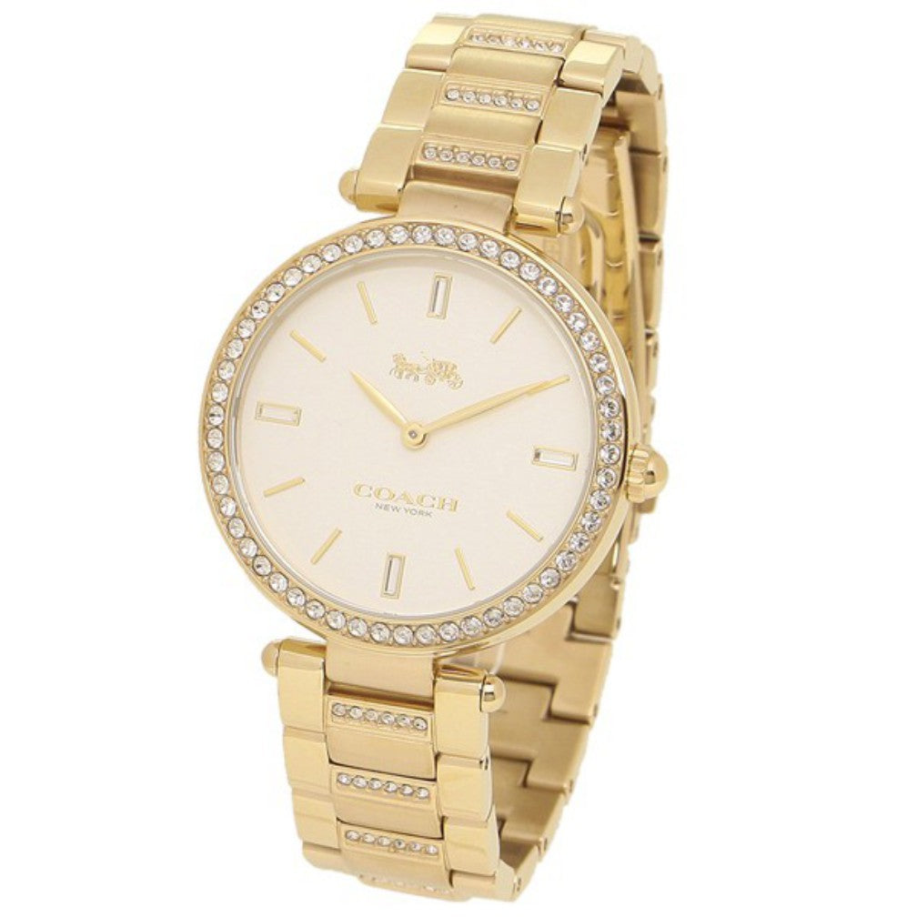 Coach Park Gold Stainless Steel Women's Watch - 14503093