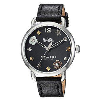 Coach Delancey Black Ladies Watch - 14502780-The Watch Factory Australia