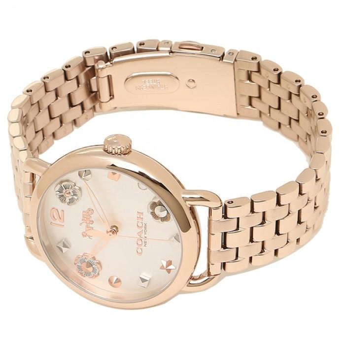 Coach Delancey Gold Quartz Ladies Watch - 14502811