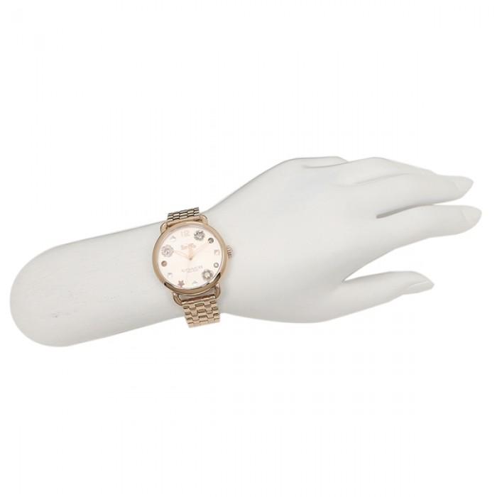Coach Delancey Gold Quartz Ladies Watch - 14502811
