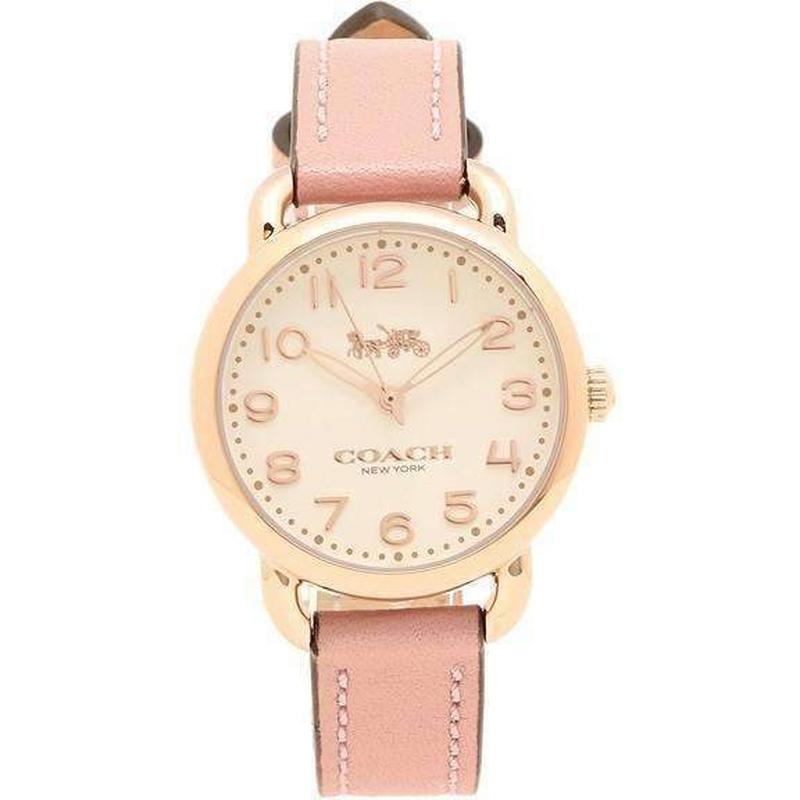 Coach Delancey Leather Ladies Watch - 14502750-The Watch Factory Australia