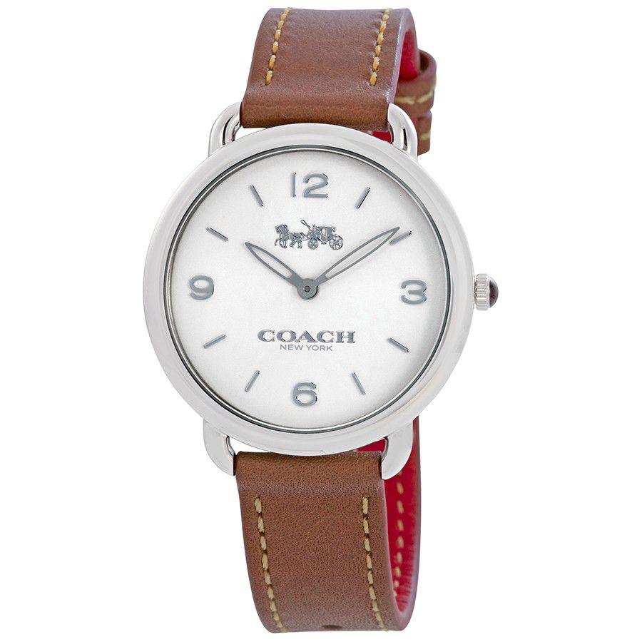 Coach Delancey Leather Ladies Watch - 14502793-The Watch Factory Australia