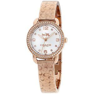 Coach Delancey Rose Gold Ladies Watch - 14502355-The Watch Factory Australia