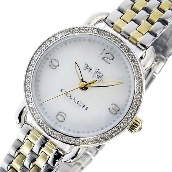 Coach Delancey Silver Ladies Watch - 14502480-The Watch Factory Australia