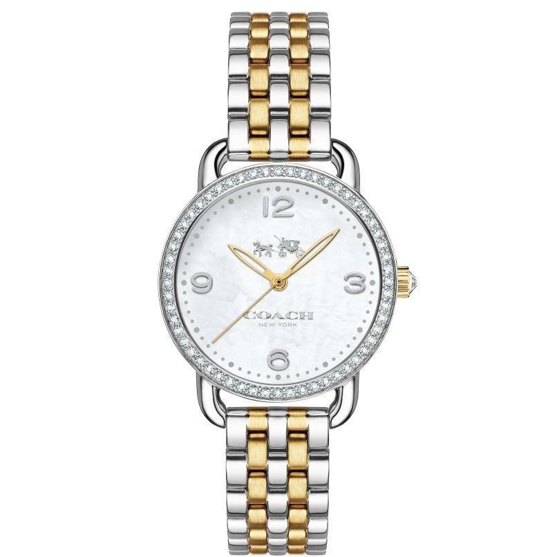 Coach Delancey Silver Ladies Watch - 14502480-The Watch Factory Australia