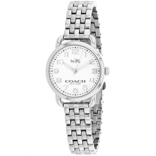 Coach DELANCEY Silver Quartz Ladies 14502240-The Watch Factory Australia