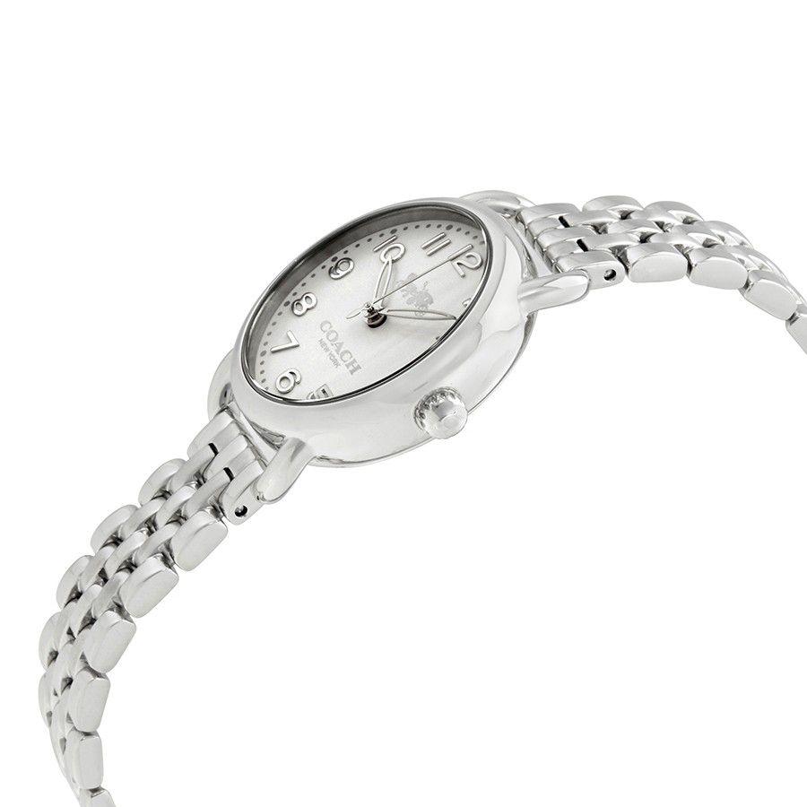 Coach DELANCEY Silver Quartz Ladies 14502240-The Watch Factory Australia