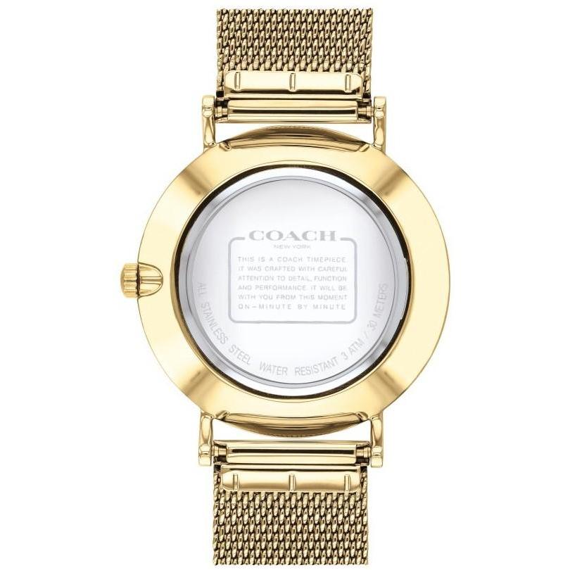 Coach Gold Mesh Ladies Watch - 14503125