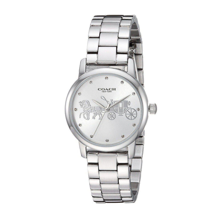 Coach Grand Silver Ladies Watch - 14502975-The Watch Factory Australia