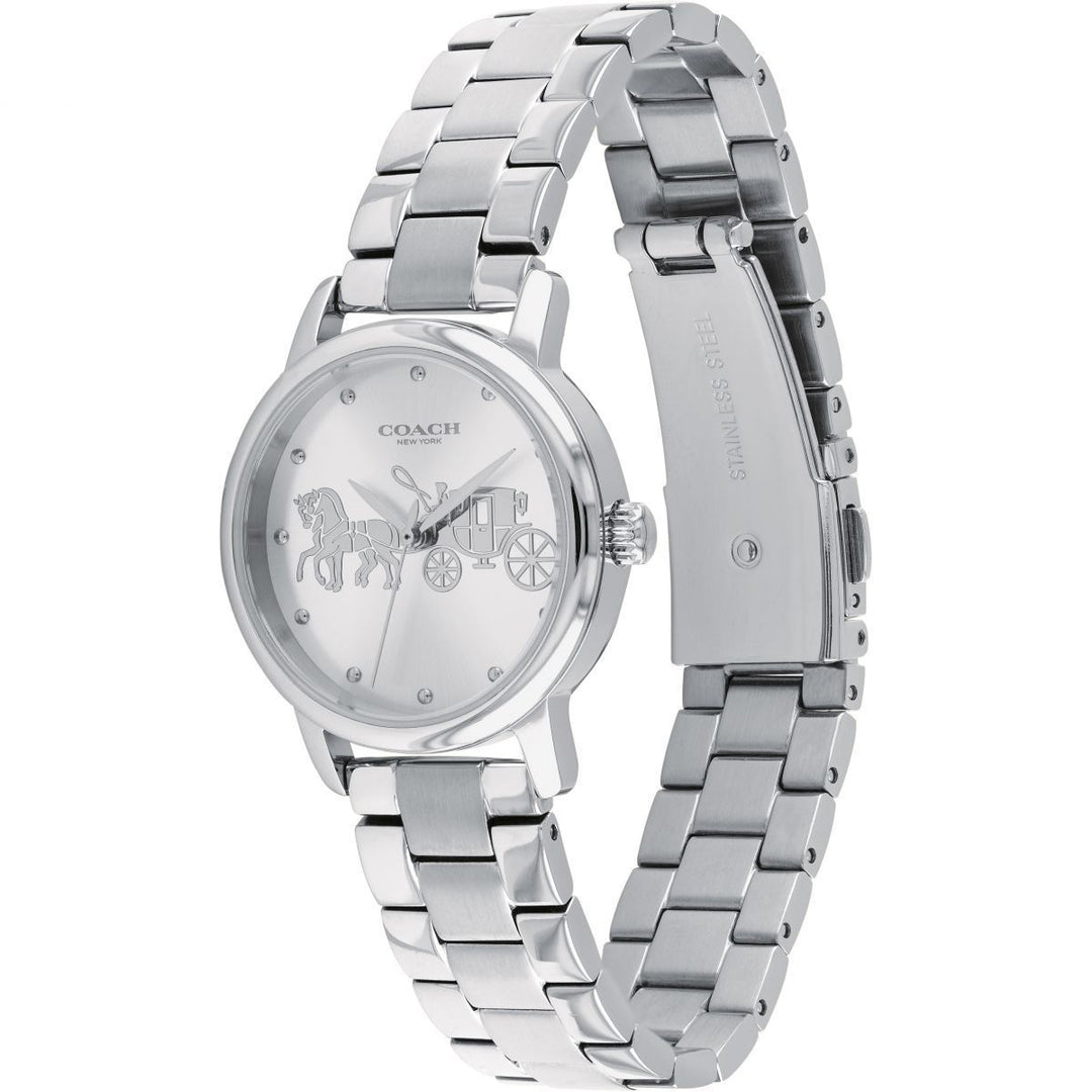 Coach Grand Silver Ladies Watch - 14502975-The Watch Factory Australia
