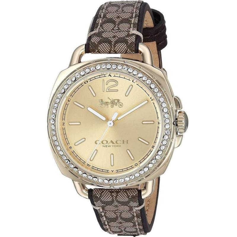 Coach Tatum Leather Ladies Watch - 14502770-The Watch Factory Australia
