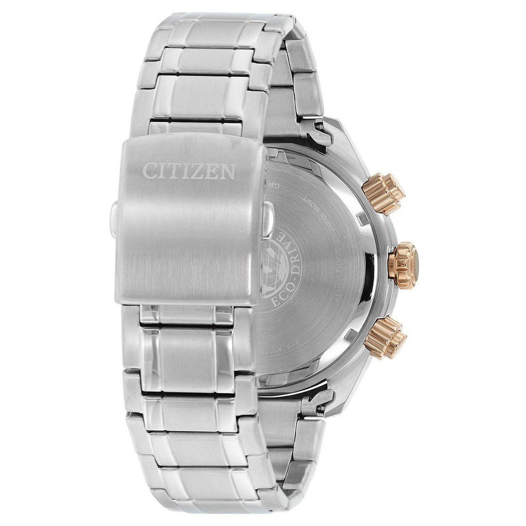 Citizen Gents Chronograph Eco-Drive Steel Men's Watch - CA4336-85E