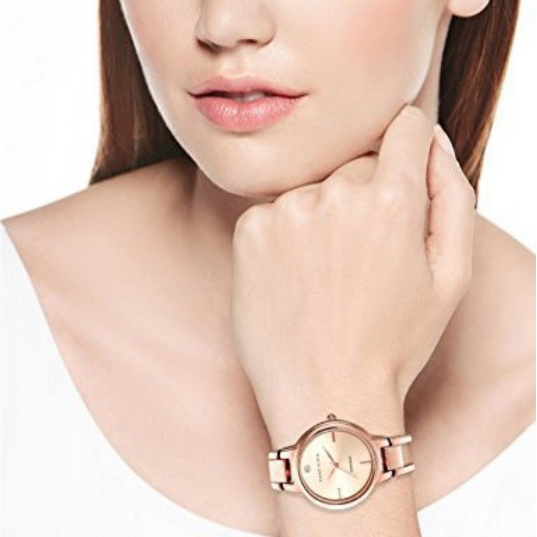 Anne Klein Diamond Rose Gold Bangle Women's Watch - AK2626RGRG