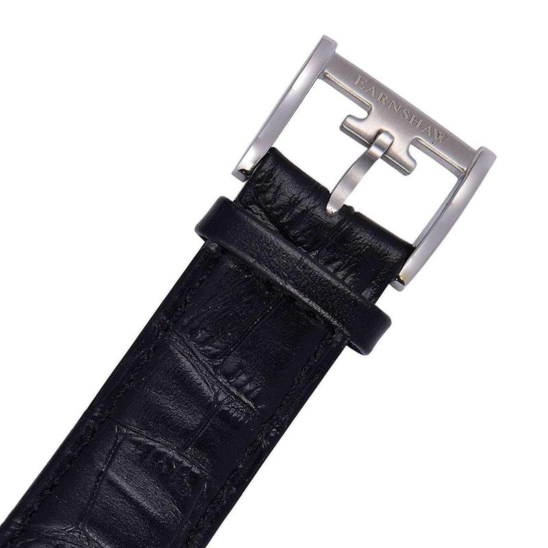 Earnshaw Beaufort Automatic Leather Mens Watch - ES-8047-01