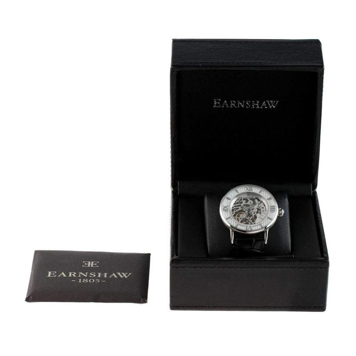 Earnshaw Darwin Automatic Leather Mens Watch - ES-8038-02