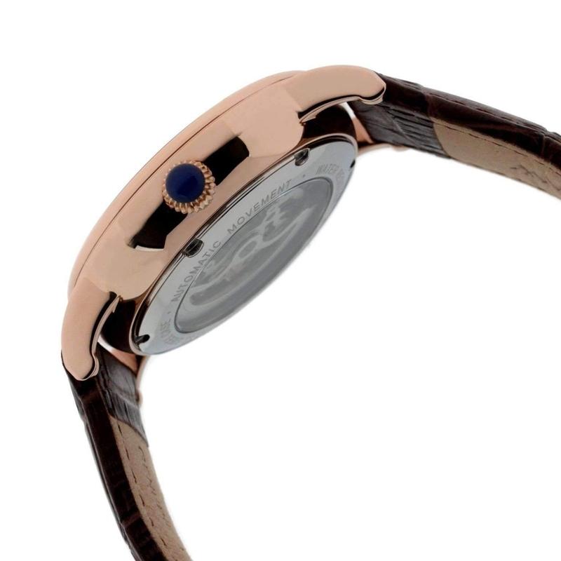 Earnshaw Darwin Automatic Leather Mens Watch - ES-8038-03