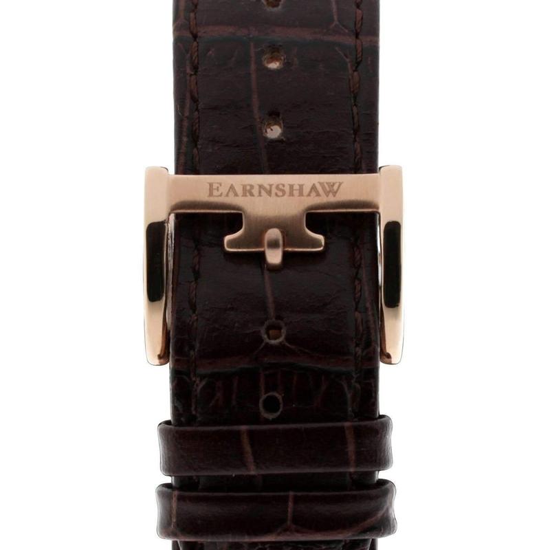 Earnshaw Darwin Automatic Leather Mens Watch - ES-8038-03