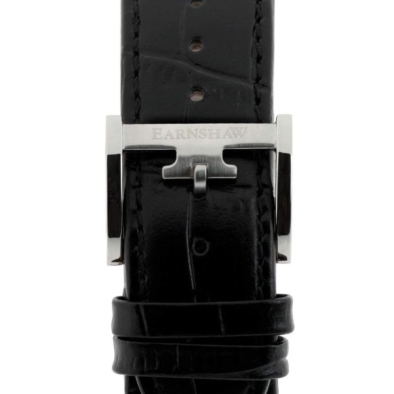 Earnshaw Flinders Automatic Leather Mens Watch - ES-8014-06