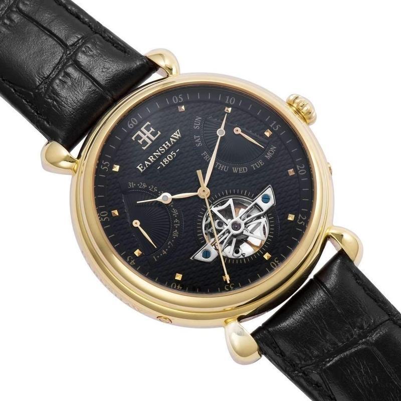 Earnshaw Grand Calendar Men's Watch - ES-8046-08