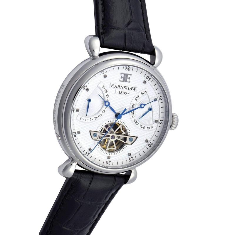 Earnshaw Leather Automatic Watch - ES804602