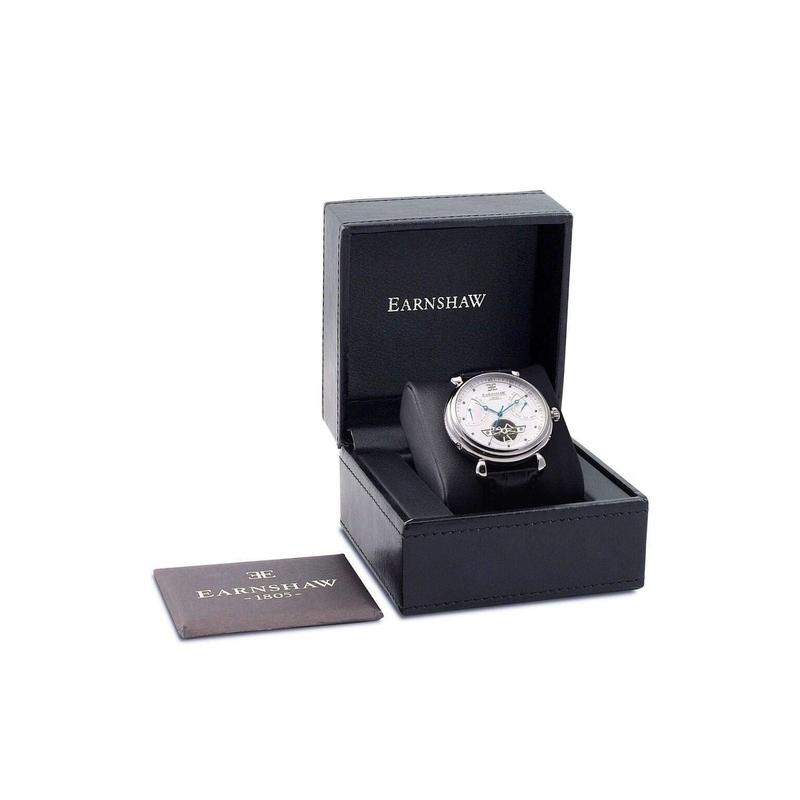 Earnshaw Leather Automatic Watch - ES804602